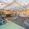 a gym with exercise equipment