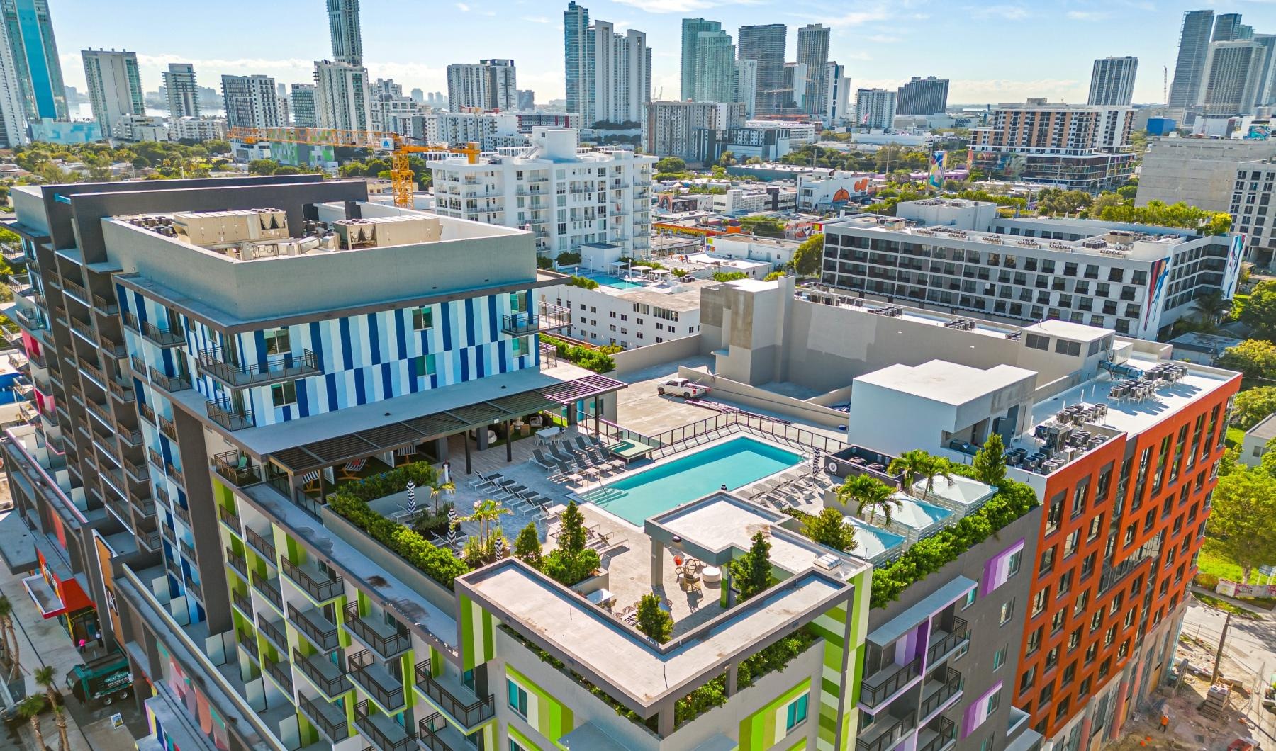 The essence of exceptional living a high angle view of a city