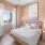 a bedroom with a large bed