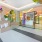 an entrance to the leasing office