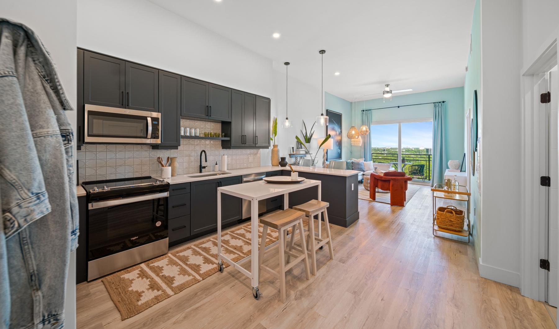 Beautiful kitchens with designer finishes a kitchen with black cabinets